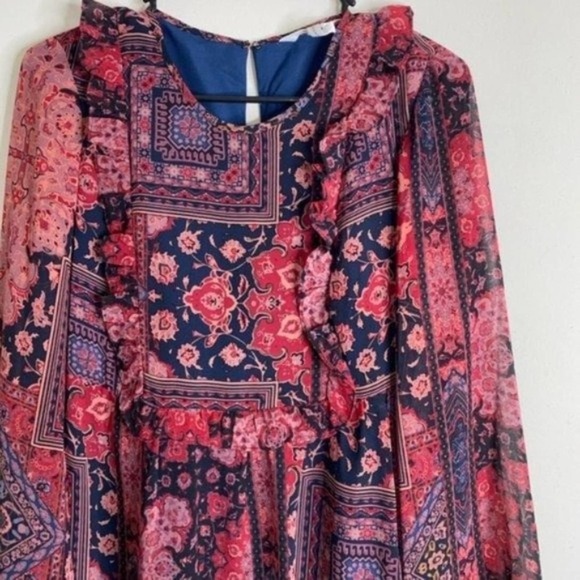 BCBGeneration Boho Gypsy Bazaar Dress Size Xs - Picture 3 of 8